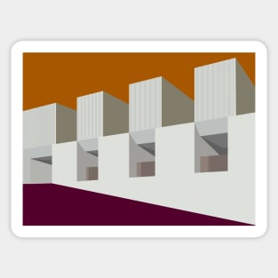 Modernist World Sticker